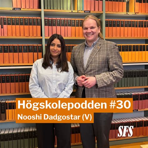 Högskolepodden #30 Nooshi Dadgostar - Sveriges förenade studentkårer
