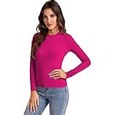 Dream Beauty Fashion Women's Full Sleeve Top Round Neck Casual Tshirt ...