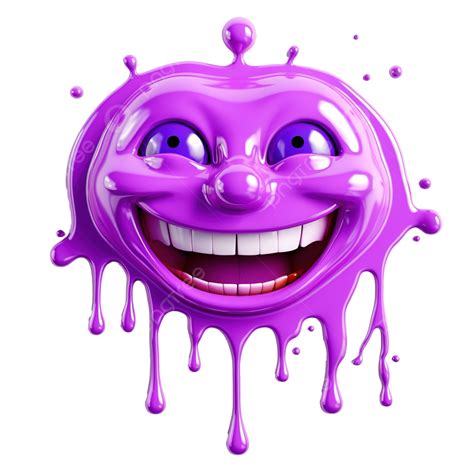 Kool Aid Man Face Purple