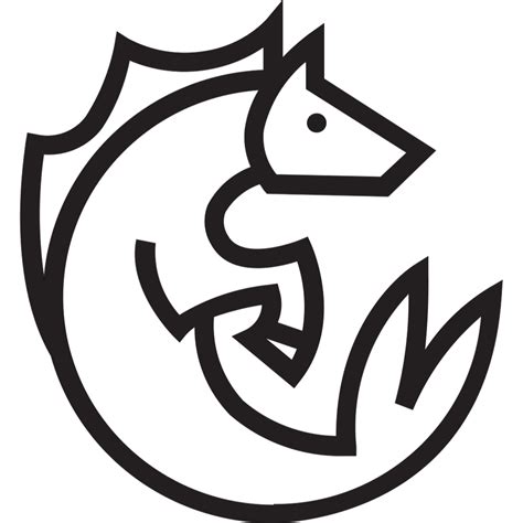 Creature, hippocampus, hybrid, monster, mythology, seahorse icon ...