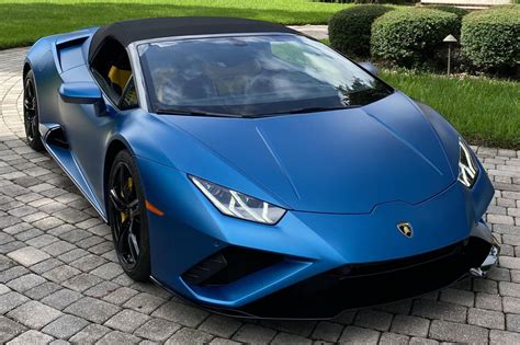 2020 Lamborghini Huracan EVO RWD Spyder for Sale - Cars & Bids