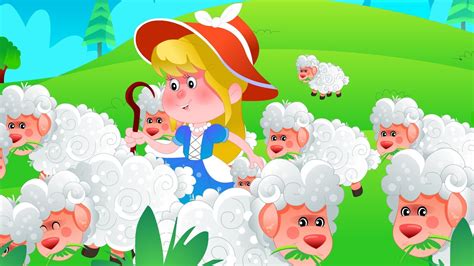 Little Bo Peep Has Lost Her Sheep | Nursery Rhymes | Little bo peep ...