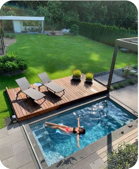 Pin by Fela De la Torre on NVA. Casa in 2024 | Backyard pool, Small ...