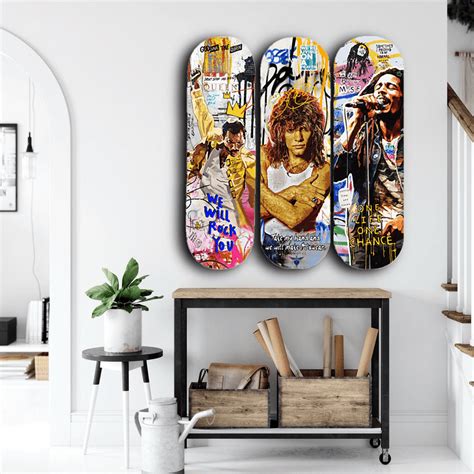 Skateboard Decks Wall Art & Paintings | Trendy Art for Urban Spaces ...