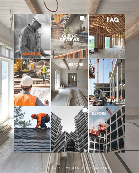 Construction Social Media Design Aesthetic: Surprising Trend in 2025! | Social media branding ...