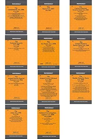 Buy Defence Laws, National Security and allied Acts combo Book Online ...