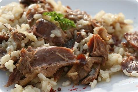 risotto confit de canard