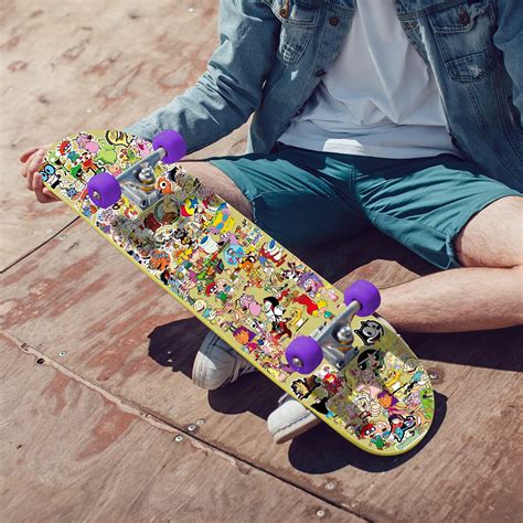 100 PCS 90s Cartoon Stickers,Vinyl Waterproof Stickers for Laptop ...