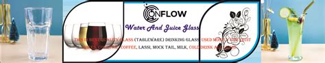 Amazon.in: ONFLOW: Water And Juice Glass
