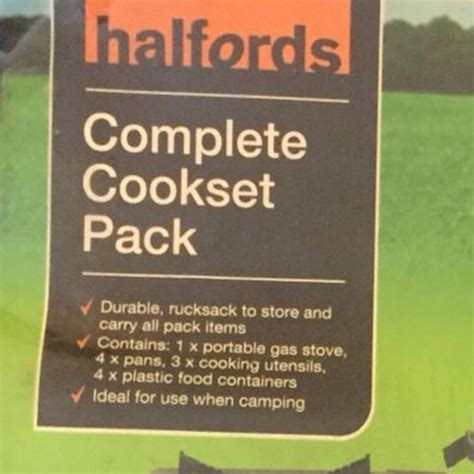 Halfords complete camping cookset in CM9 Maldon für 18,00 £ zum Verkauf | Shpock DE