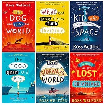 Ross Welford Collection 6 Books Set (The Dog Who Saved the World,What ...
