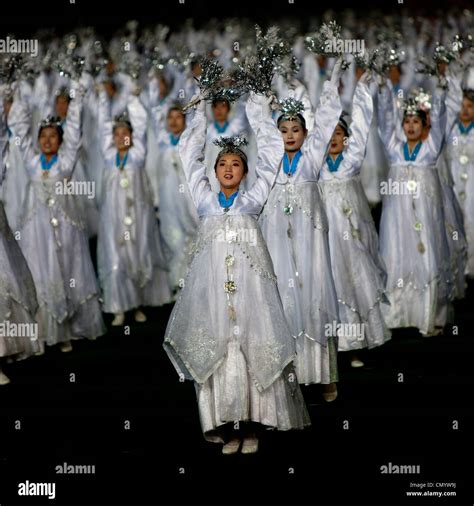 Arirang Mass Games Festival in Pyongyang May Day Stadium, North Korea ...