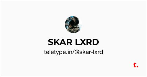 SKAR LXRD — Teletype