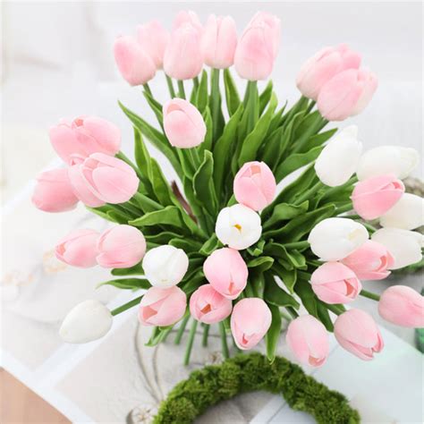 Artificial Flowers - Buy Artificial Tulip Flowers Online | Nestasia