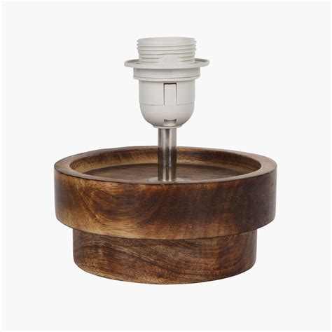 Buy HOMESAKE Contemporary Decor White Wooden Table Lamp With Shade from ...