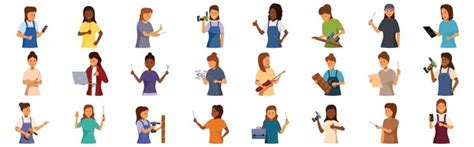 Cartoon Power Engineer Tools 的图像结果