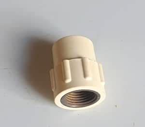 CPVC Brass Female Threaded Adapter 3/4 X 1/2 inch : Amazon.in ...