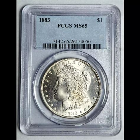 1883 Morgan Silver Dollar PCGS MS-65 - PQ! - Bob Paul Rare Coins