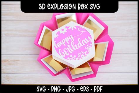 Image result for Explosion Box Template SVG