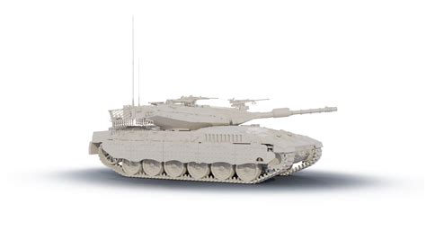 🇮🇱 MERKAVA MK3D・ STL File for 3D printing・Cults