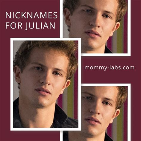 Nicknames For Julian