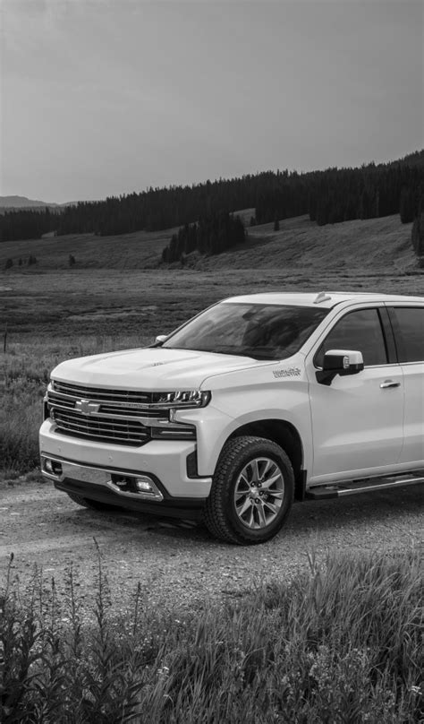 Download wallpaper Chevrolet, pickup, primer, Silverado, High Country ...