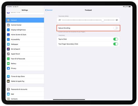 Change Scroll Direction Mac