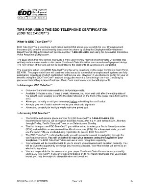 Image result for Edd Fax File Certification