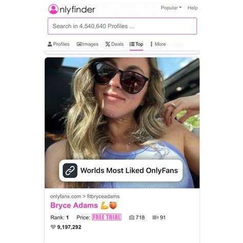 TW Pornstars - Bryce Adams 💋. Twitter. Hi, I’m Bryce! 👋 I’m an all natural fit girl who loves ...