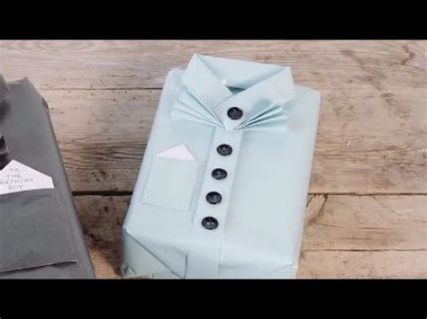 短袖礼物怎么包装最新素材