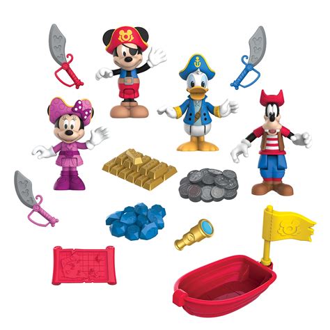 Snapklik.com : Disney Junior Mickey Mouse Pirate Adventure Figure Set