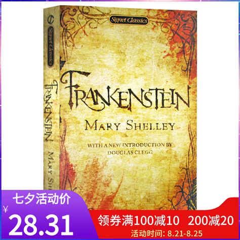 科学怪人弗兰肯斯坦 Frankenstein 英文原版科幻小说 Signet Classics 玛丽雪莱 Mary Shelley 全-卖贝商城