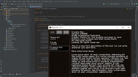 Image result for Minecraft Forge Modding 1.17 Tutorial