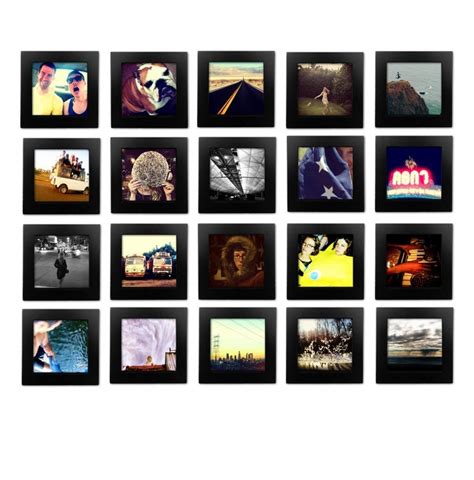 PAPER PLANE DESIGN 13-Piece Wooden Family Tree Set in Black D4 (INSTA ...