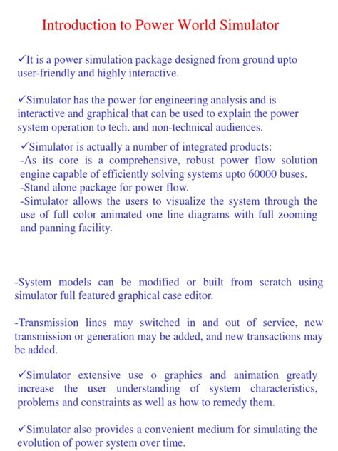 PowerWorld Tutorial 的图像结果