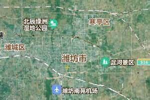 潍坊市地图 - 卫星地图、实景全图 - 八九网