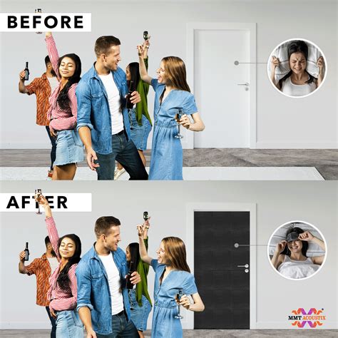 Door Soundproofing Kit in Myanmar| DIY Door Soundproofing Tiles – MMT ...