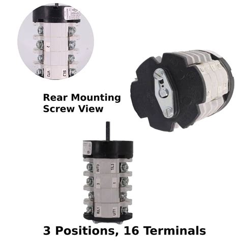 Bremas 32a 690vac Switch Change Over Selector Switch 3 Positions ...