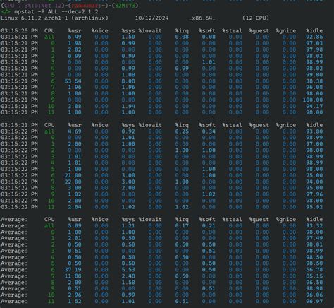 Image result for Mpstat Command in Linux