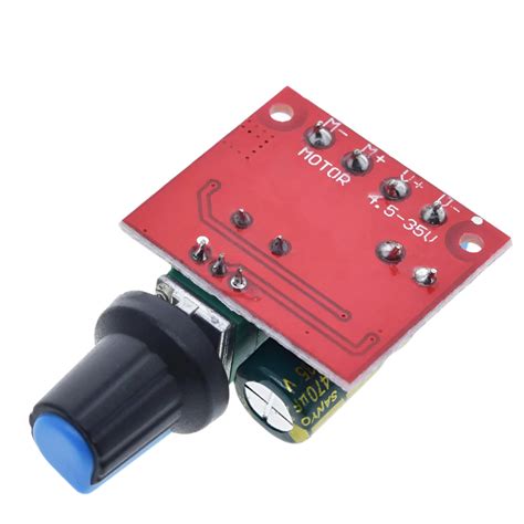 5A 4.5V-35V DC Motor PWM Speed Regulator