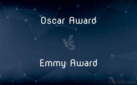 Oscar Award vs. Emmy Award — What's the Difference?
