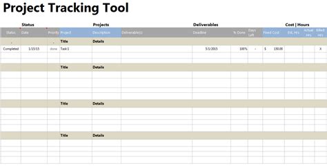 Image result for Project Expense Tracker Template