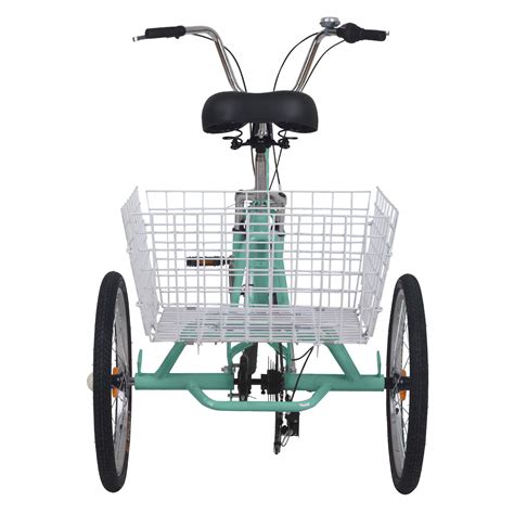 Slsy Adult Folding Tricycles, 7 Speed Folding Adult Trikes, 20 24 26 ...