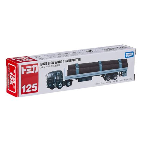 Takara Tomy Tomica No.125 Isuzu Giga Wood Transporter – Jaiman Toys
