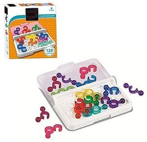 SPKART IQ Brain Games 3D Circular Block Puzzle Game with 120 Challenges ...