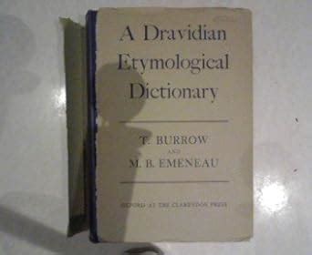 Buy Dravidian Etymological Dictionary Book Online at Low Prices in ...