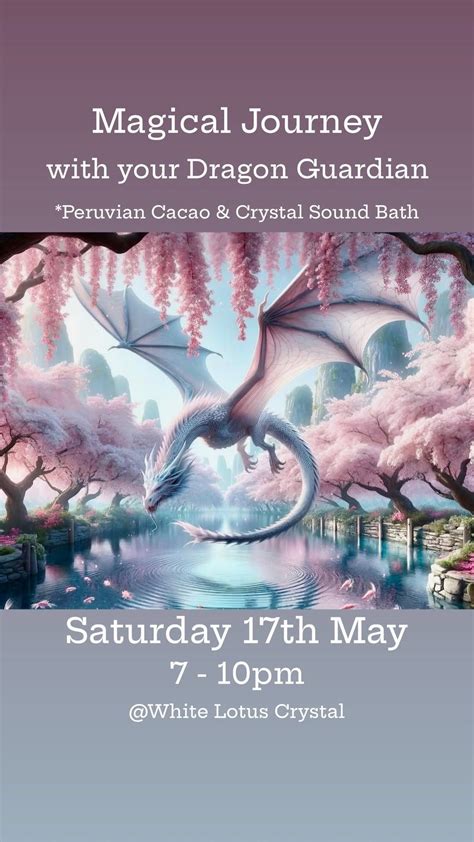 Magical Journey with your Dragon Guardian ~ Peruvian Cacao & Crystal ...