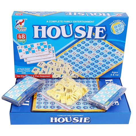 Buy TOYSTER™ Housie Game Set for Adults and Kids - Tambola Board Game ...
