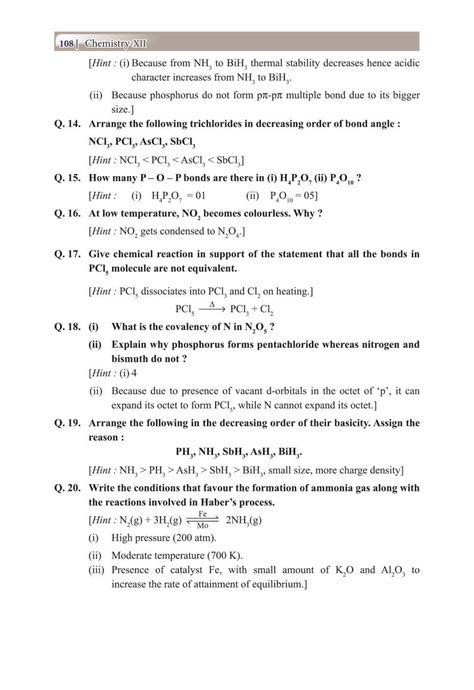 Class 12th P Block All Structure 的图像结果