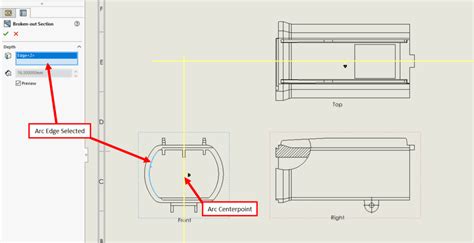 Image result for Section View SolidWorks